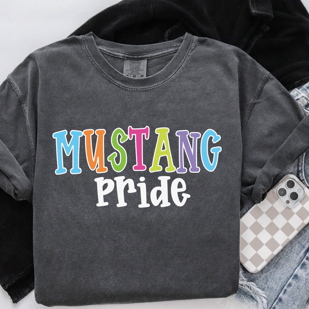 Colorful Quirky Custom Graphic Tee -- youth & adult