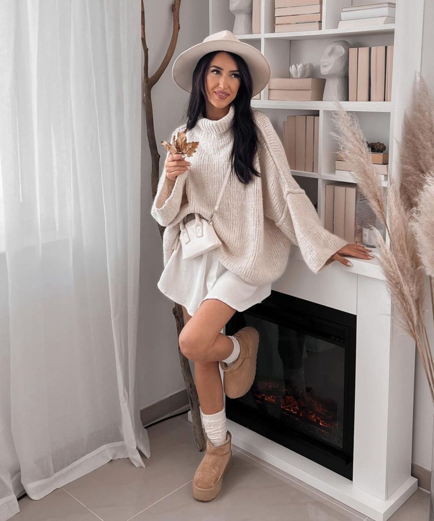 PREORDER: Mila Mock Neck Sweater 12.8.25 OSYM