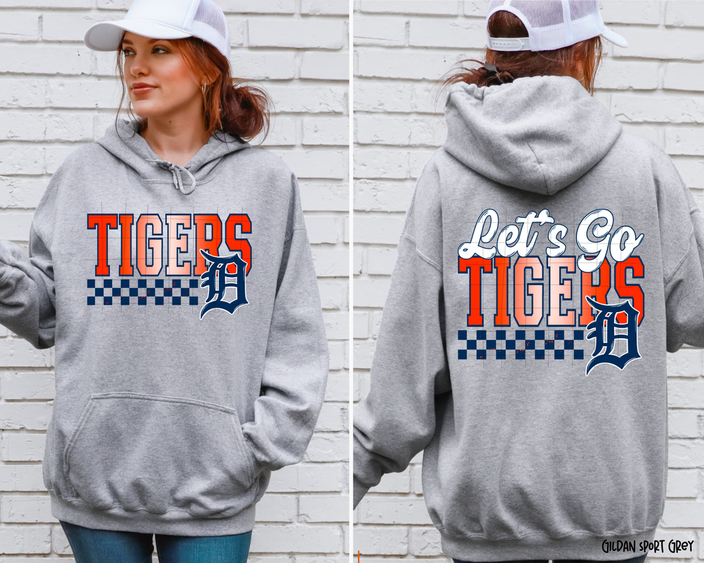 Let's Go Detroit Baseball - Hoodie