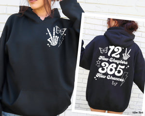 12 New Chapters 365 New Chances - Hoodie