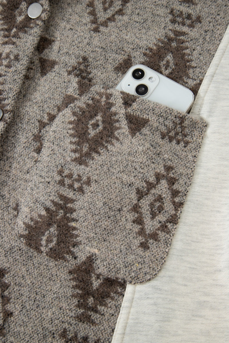 PREORDER: Leesa Aztec shacket 12.15.25 osym