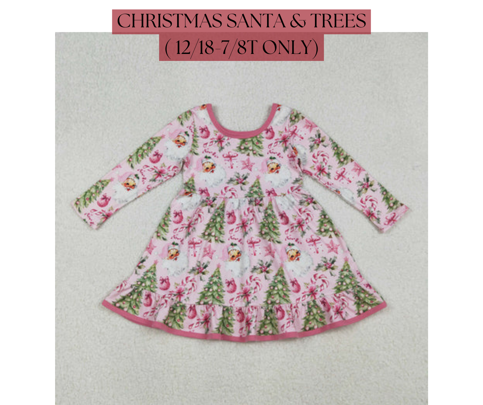PREORDER: KID CHRISTMAS TWIRL DRESSES 11.17.25