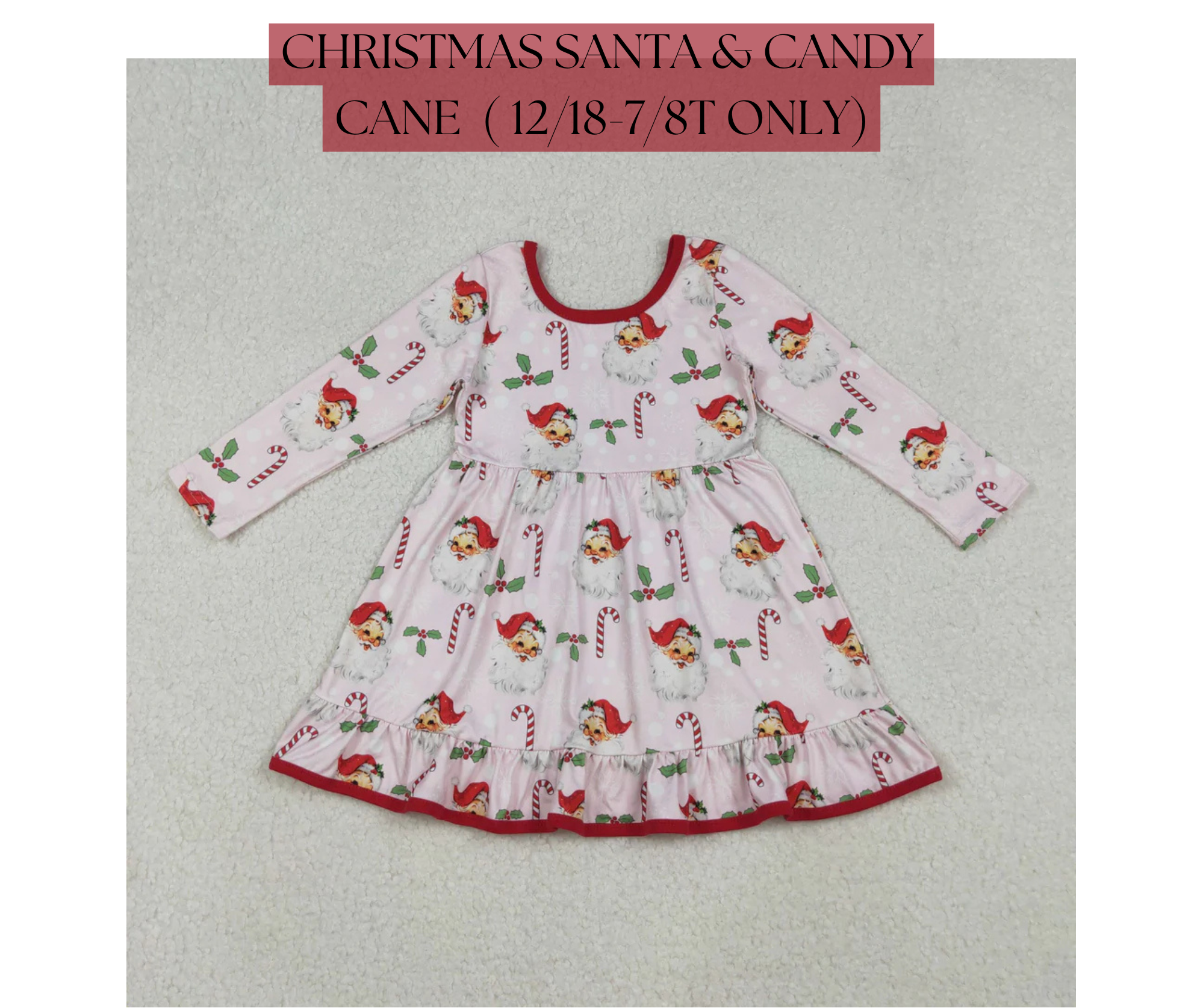 PREORDER: KID CHRISTMAS TWIRL DRESSES 11.17.25