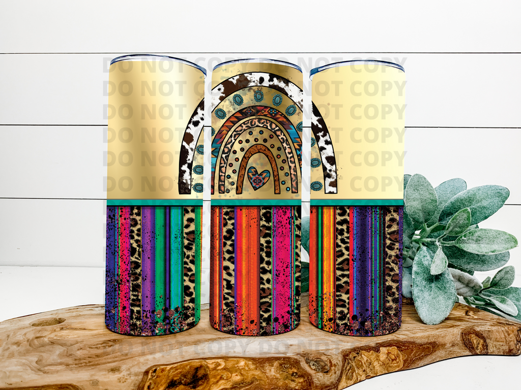 Western Rainbow Stainless Steel Tumbler