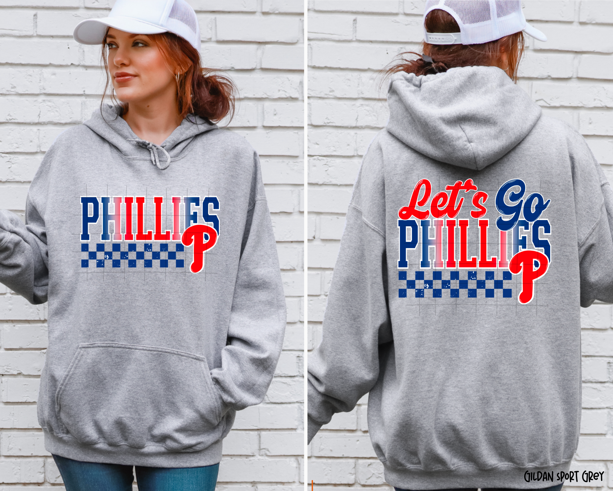 Let's Go Phillie Baseball - Hoodie