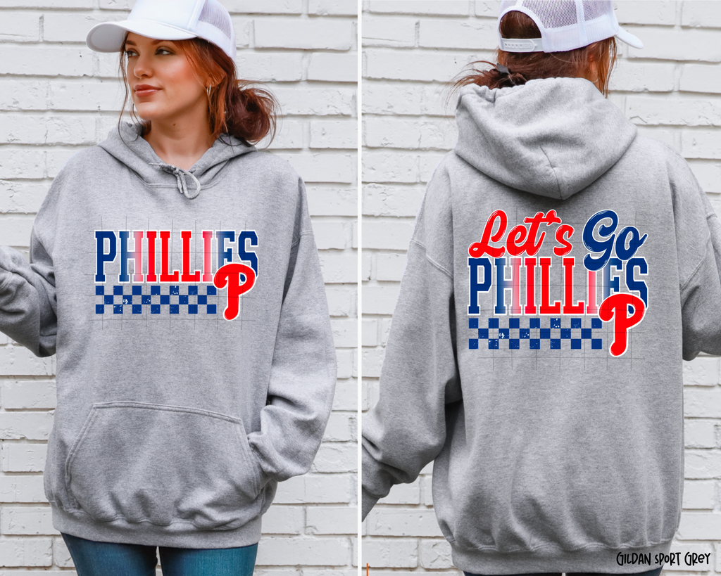 Let's Go Phillie Baseball - Hoodie