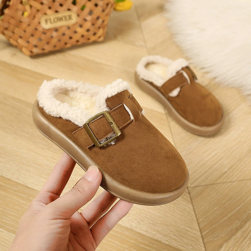 PREORDER: The Daniela Kids Faux Fur Lined Clogs 1.20.25 osym