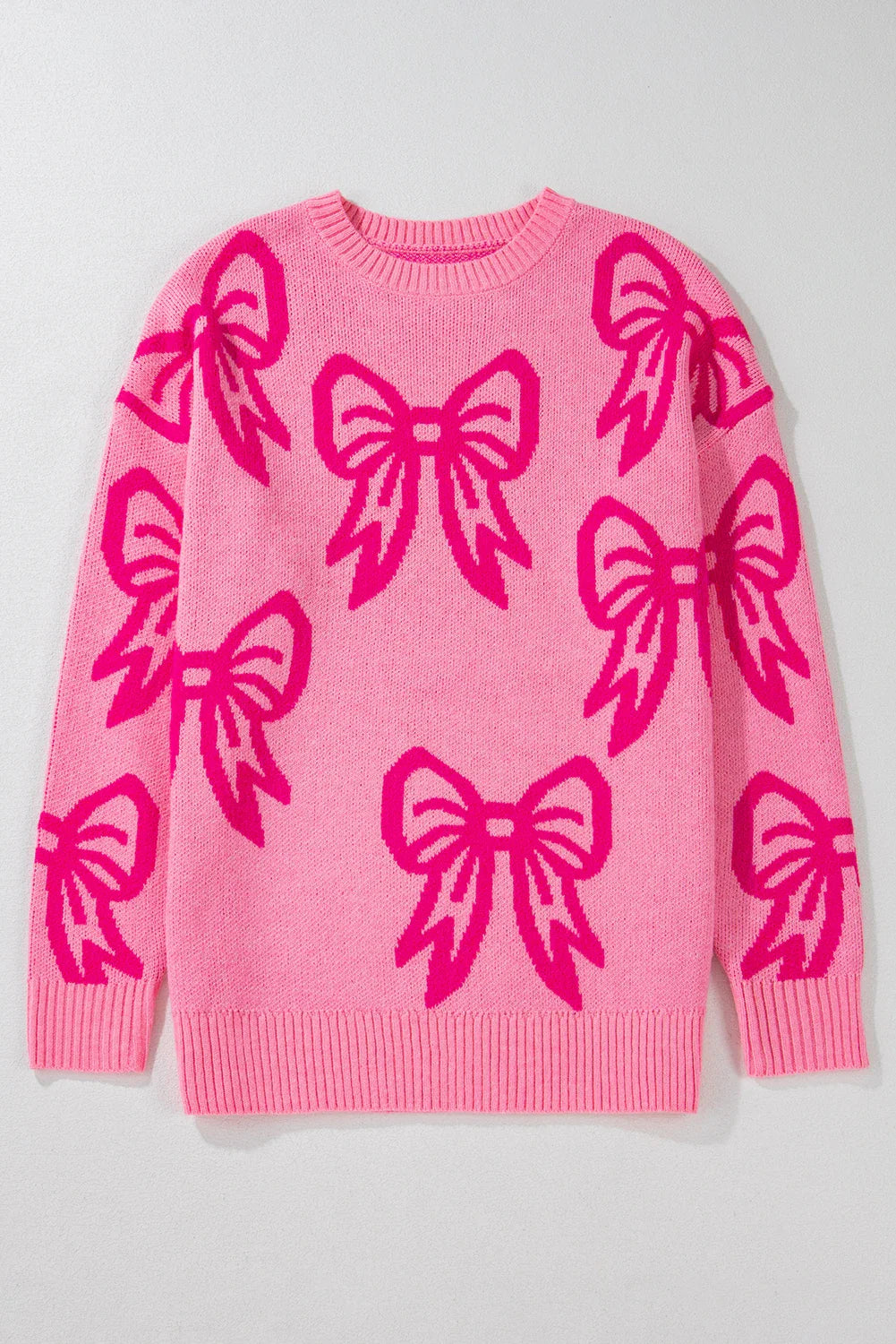 RTS: Pink Bow Sweater