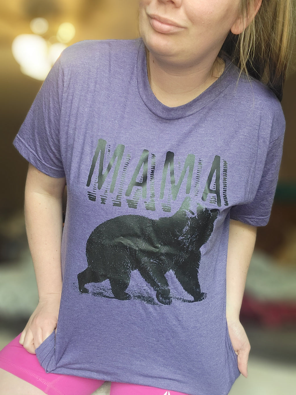 Mama Bear- Purple Large