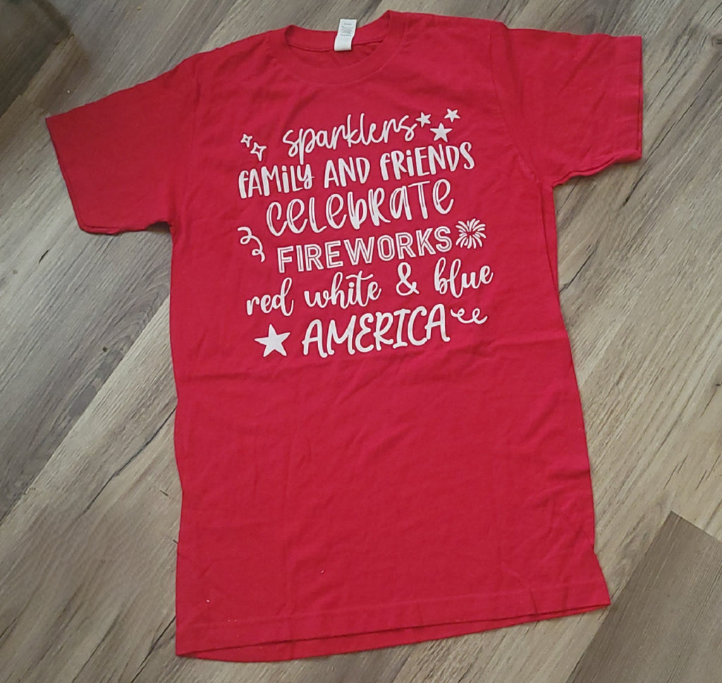 Sparklers tee