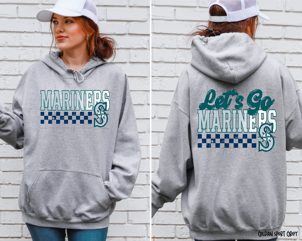 Let's Go Mariners Baseball - Hoodie