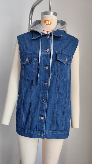 PREORDER: The Janie Jean Vest with Detachable Hood 1.20.25 osym