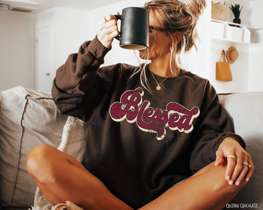 Blessed Distressed - Sweatshirt