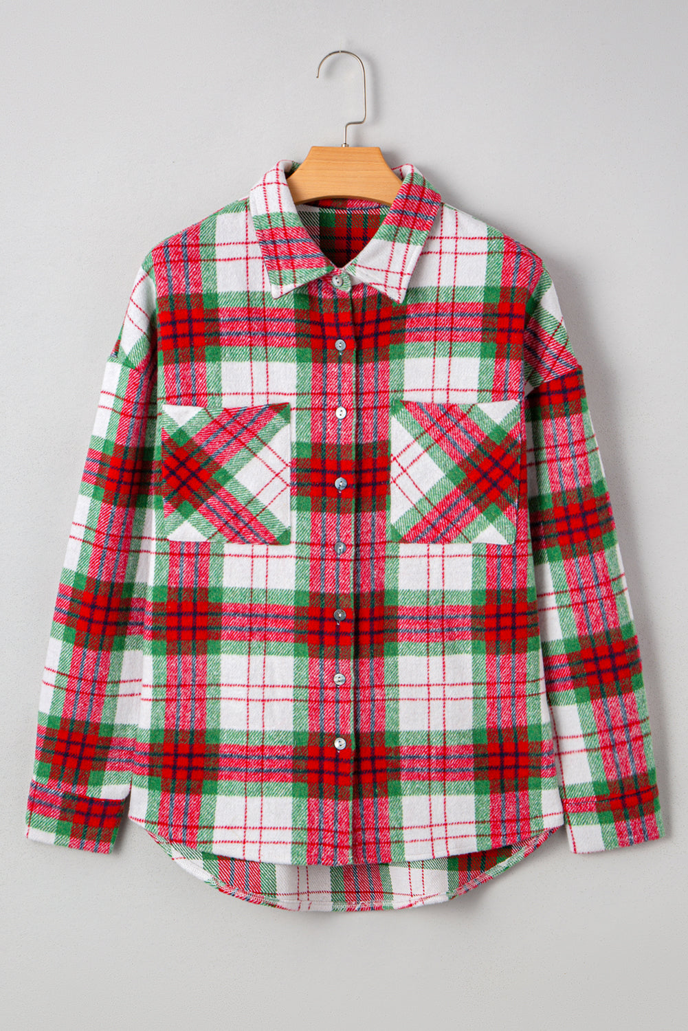 PREORDER: Festive Plaid shacket 10.13.25 osym