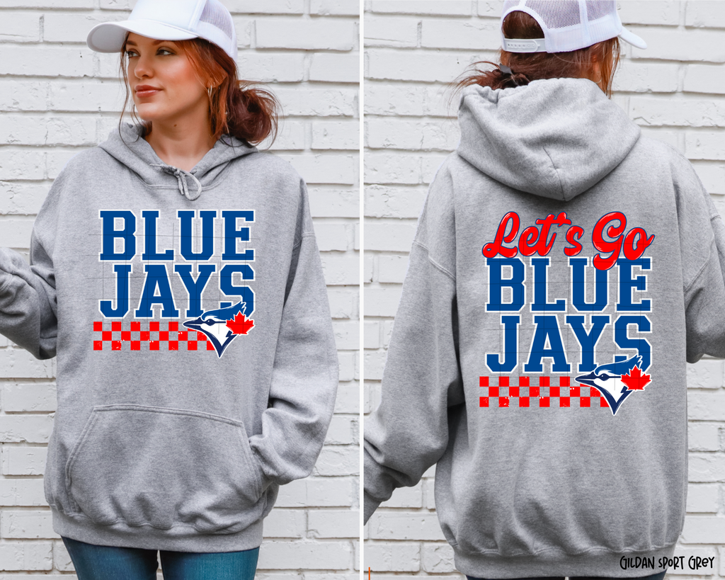 Let's Go Blue Jays Baseball - Hoodie