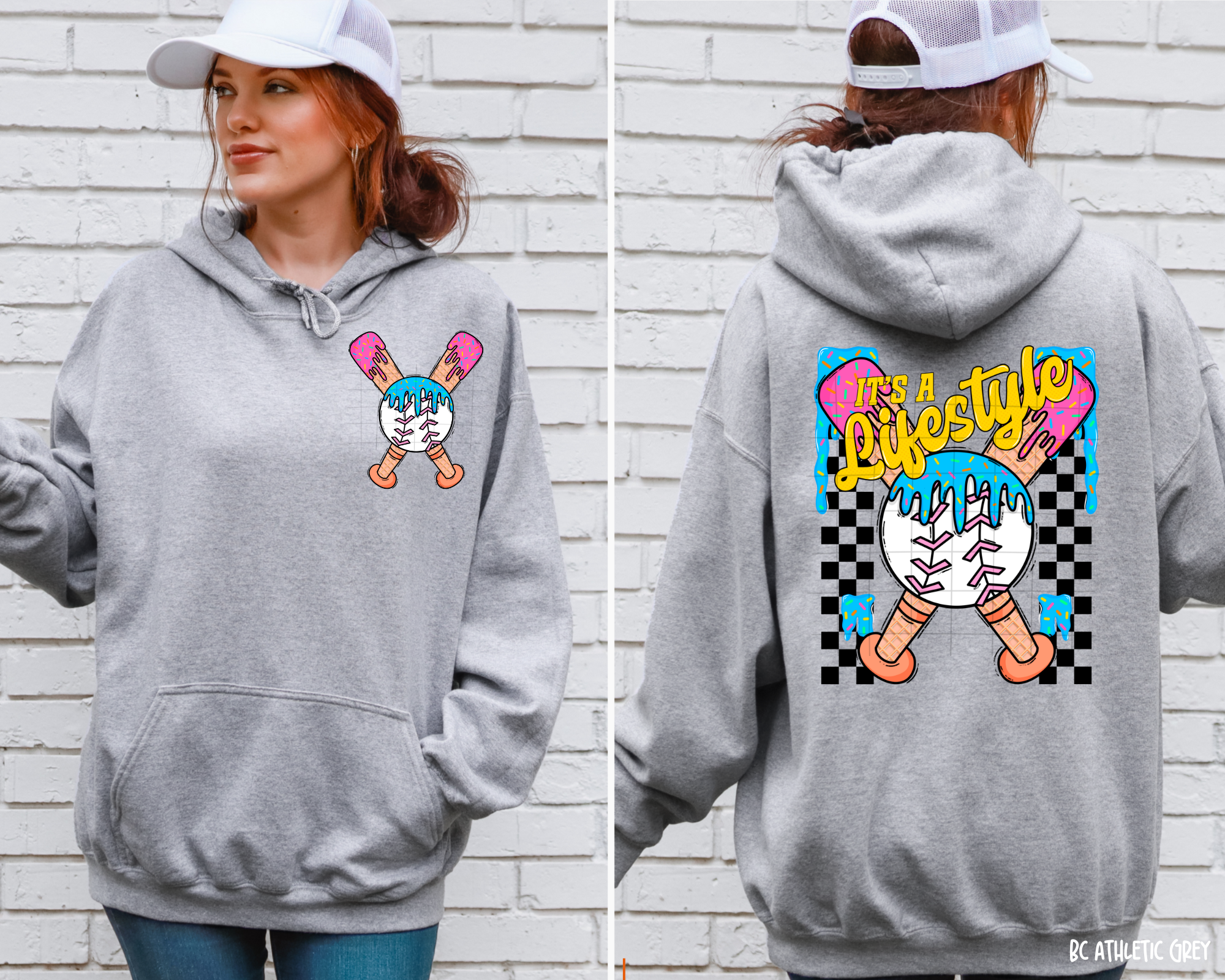 Baseball It's A Lifestyle: Game Day - Hoodie