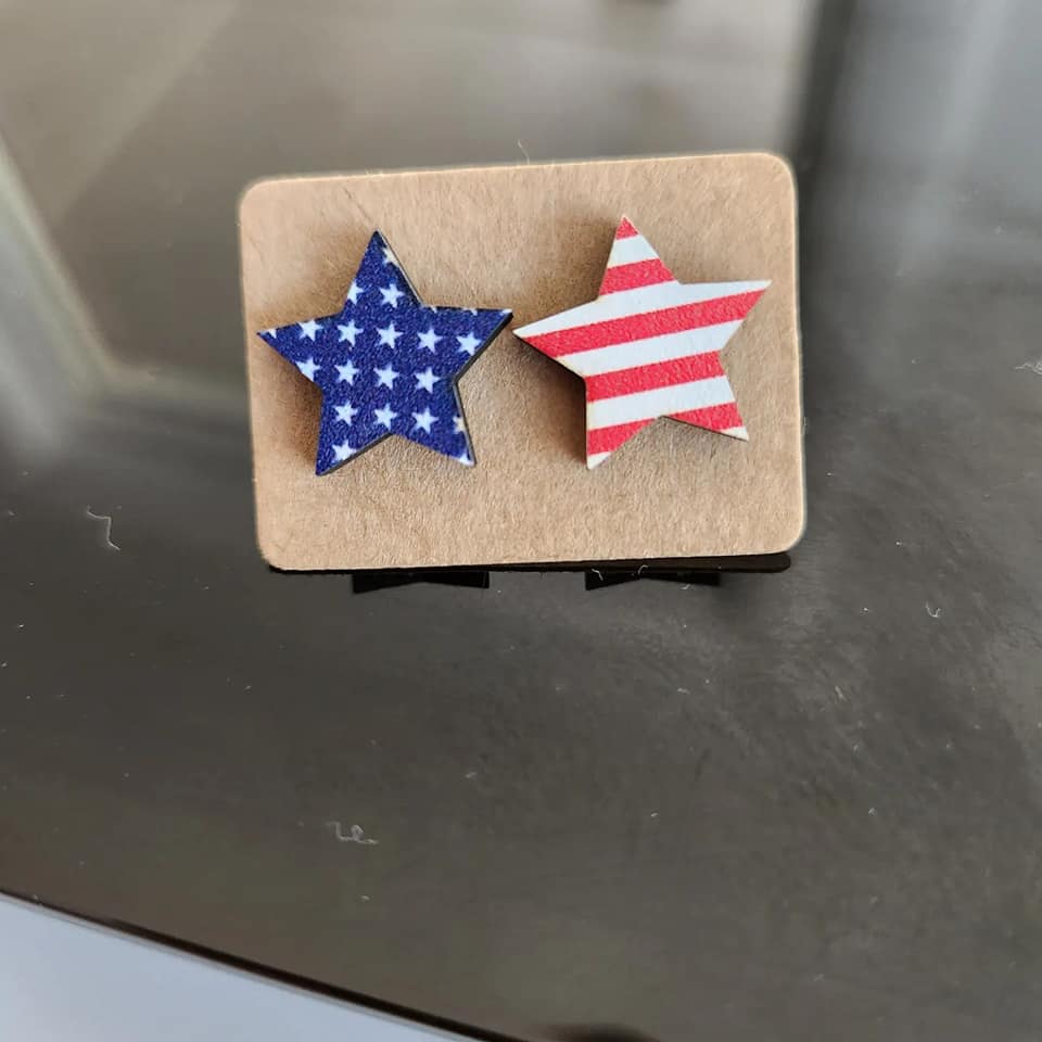 Patriotic Earrings