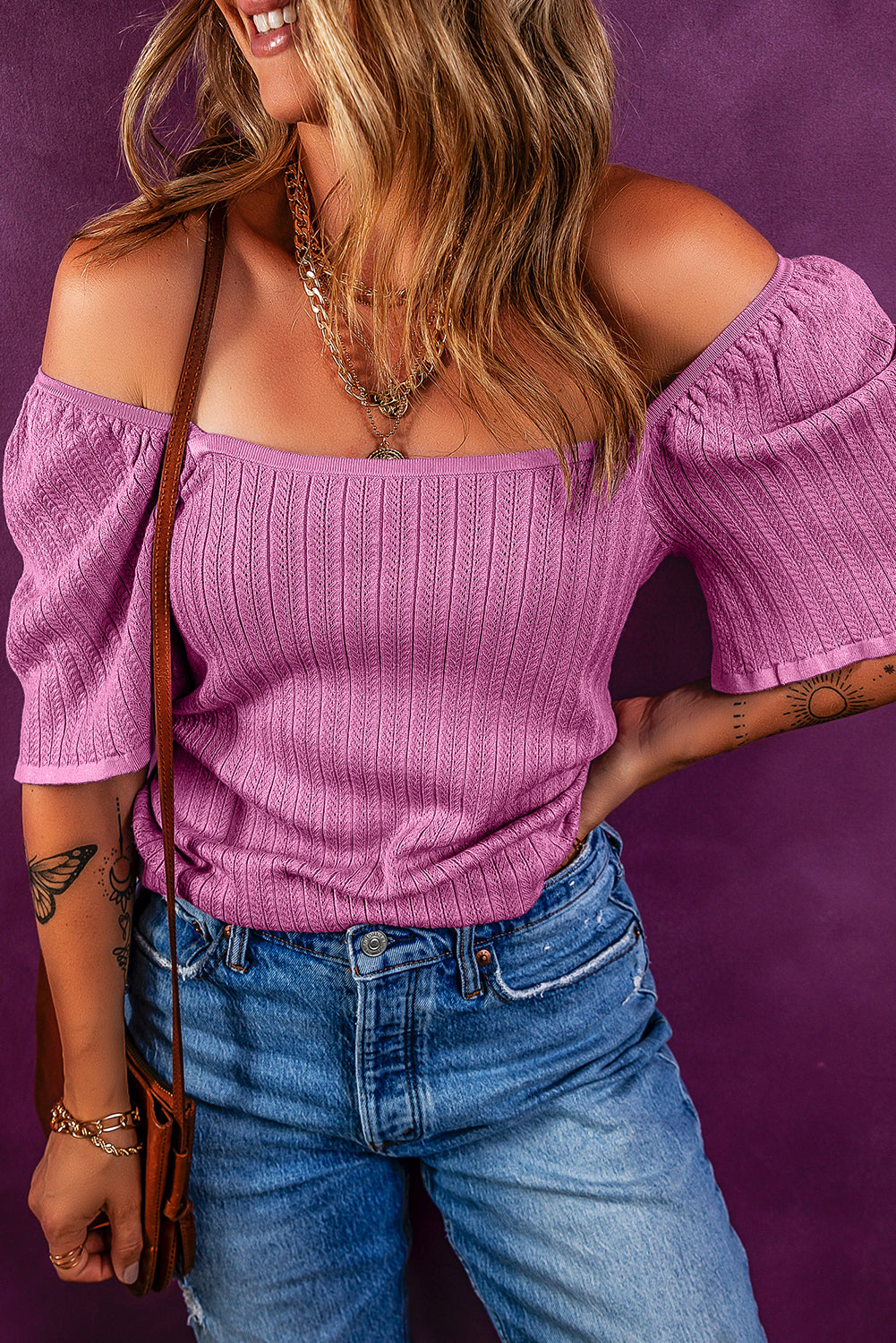 PREORDER: The Winnie Pink Knit Top 1.20.25