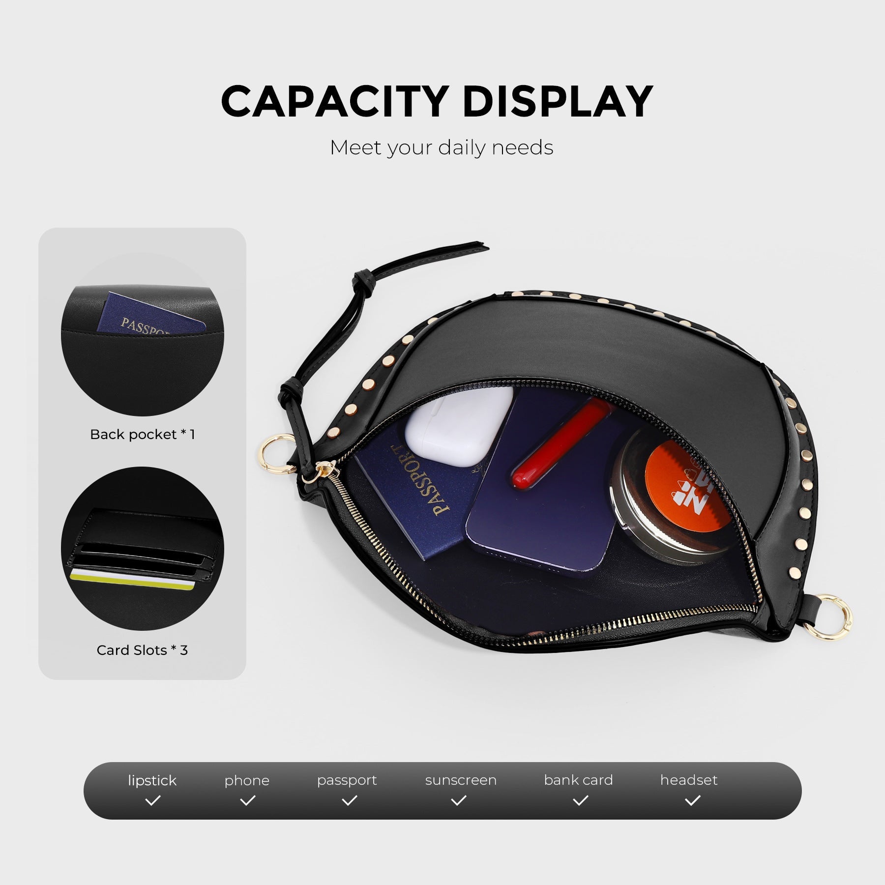 PREORDER: Studded Checker Sling 12.1.25 OSYM