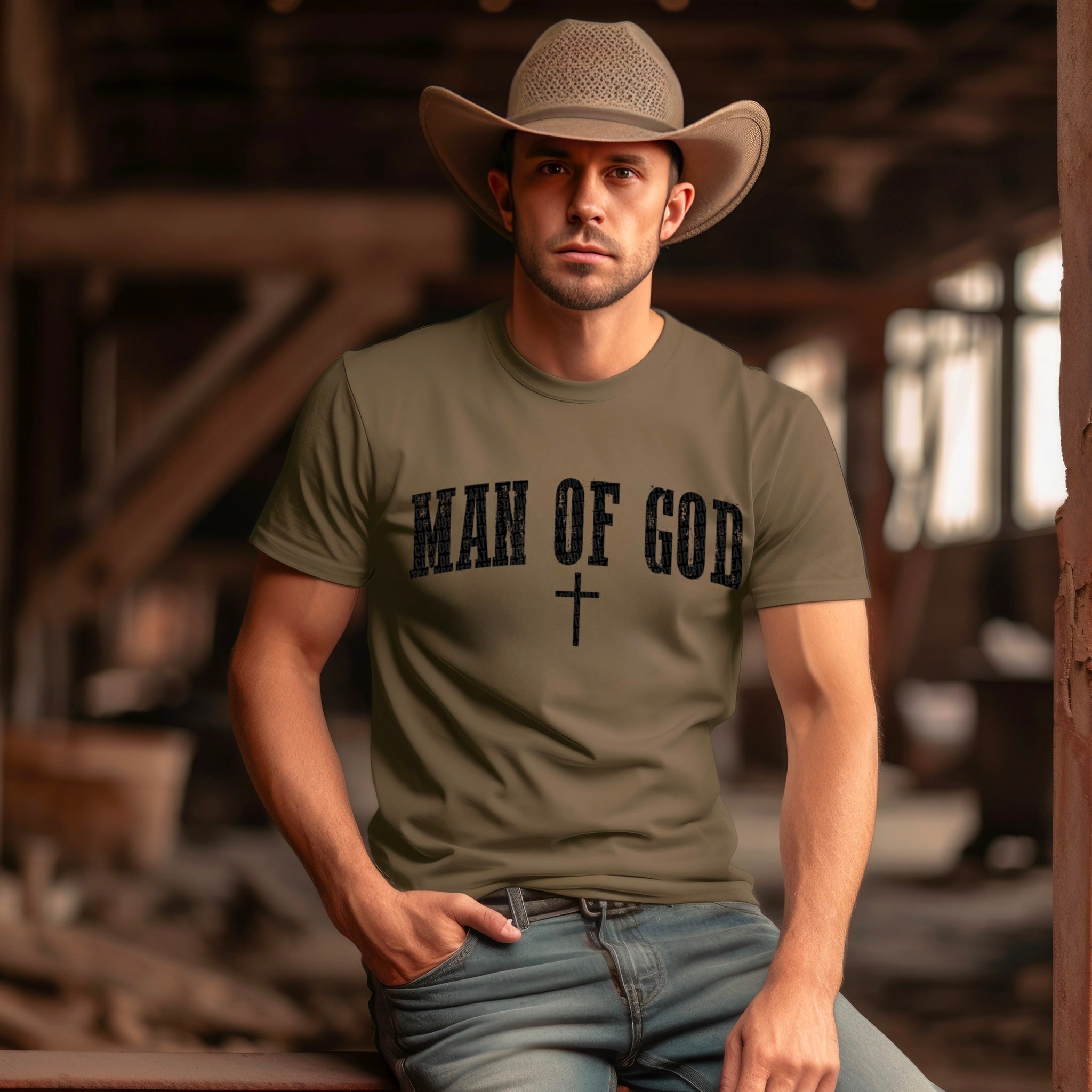 Man Of God - Tee