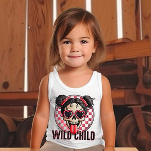 Wild Child Girl Skellie - Tee