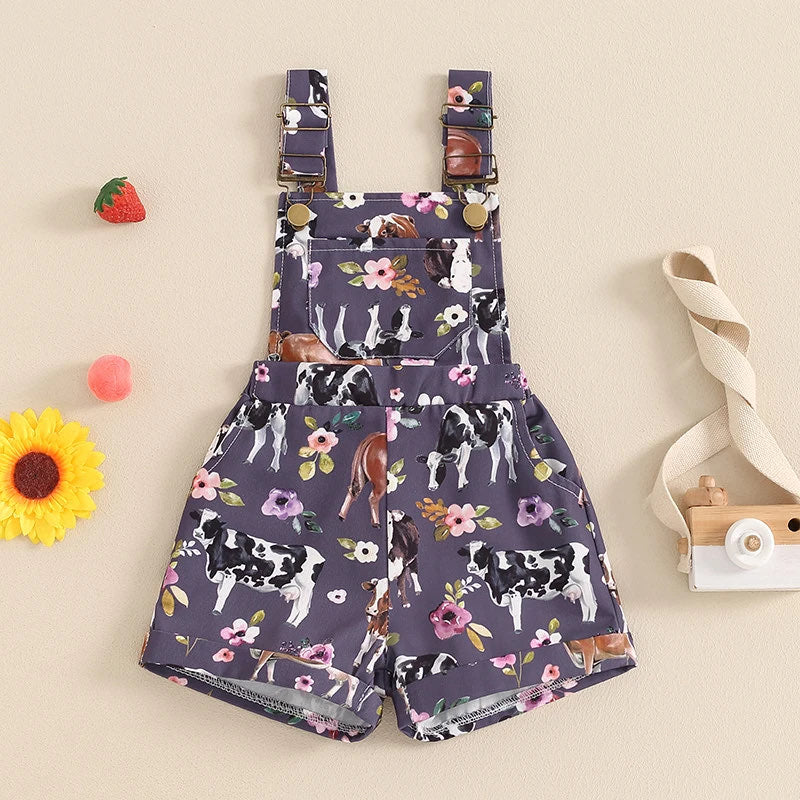 PREORDER: RERUN The Cindy Flower & Farm Romper 5.6.24