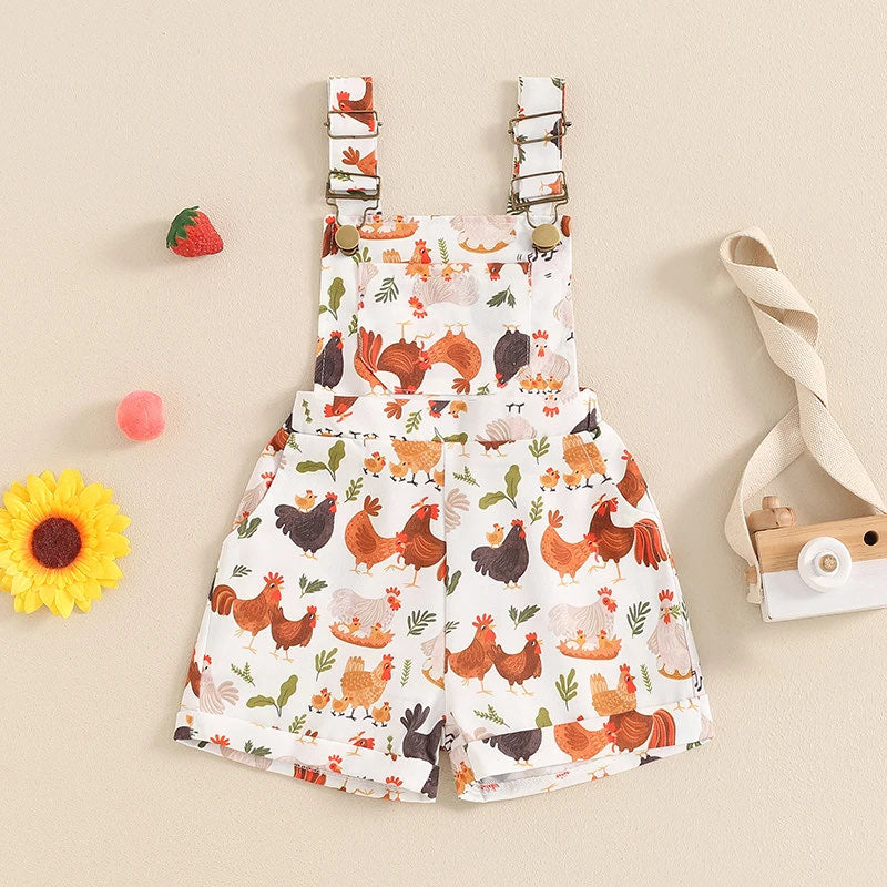 PREORDER: RERUN The Cindy Flower & Farm Romper 5.6.24