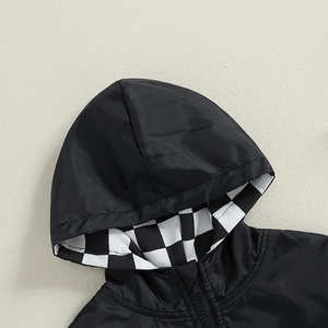 PREORDER: Black and White Checker Jacket 9.3.24 osym