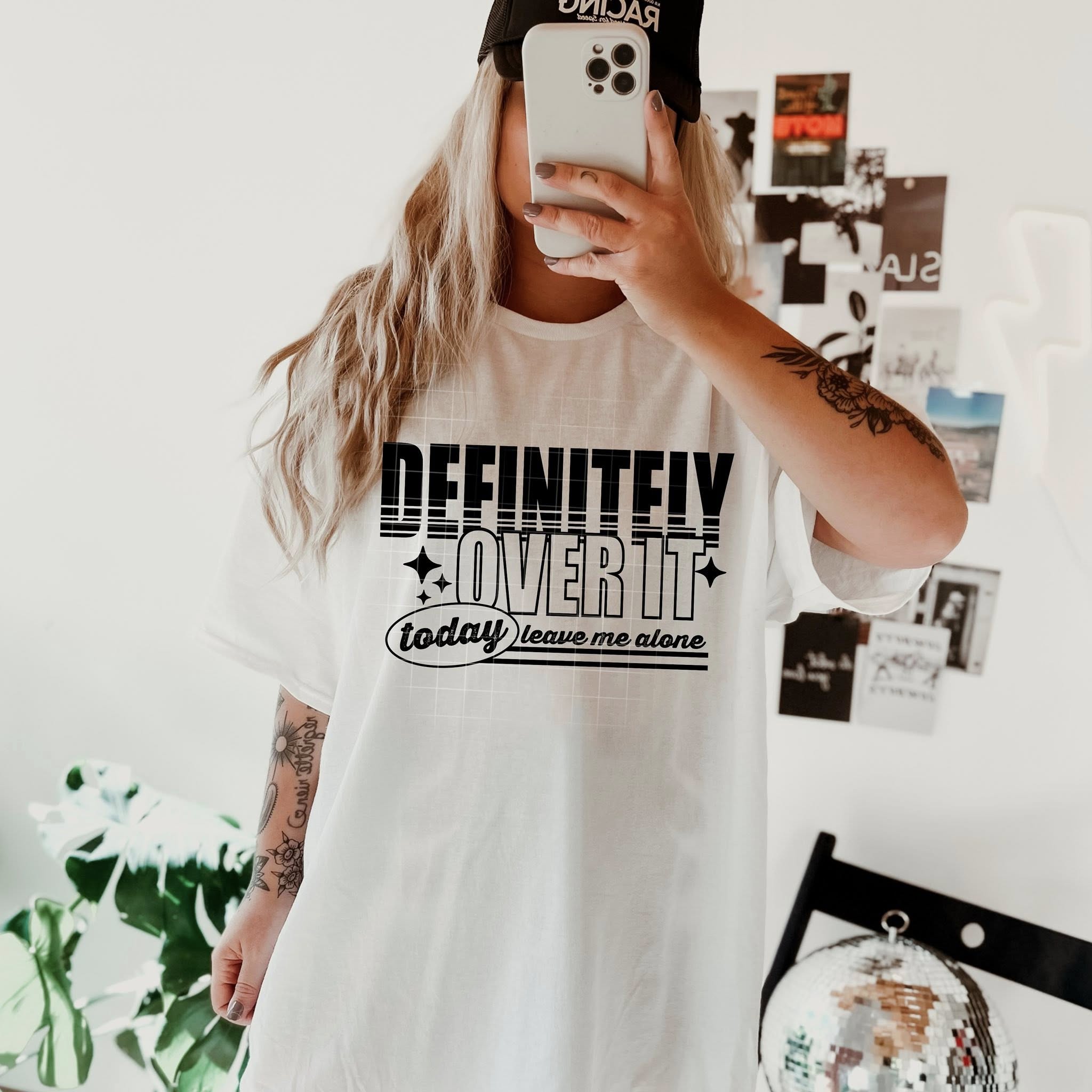 Definitely Over It - Tee