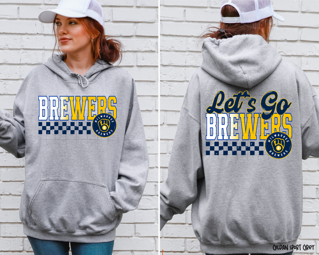 Let's Go Brewers Baseball - Hoodie