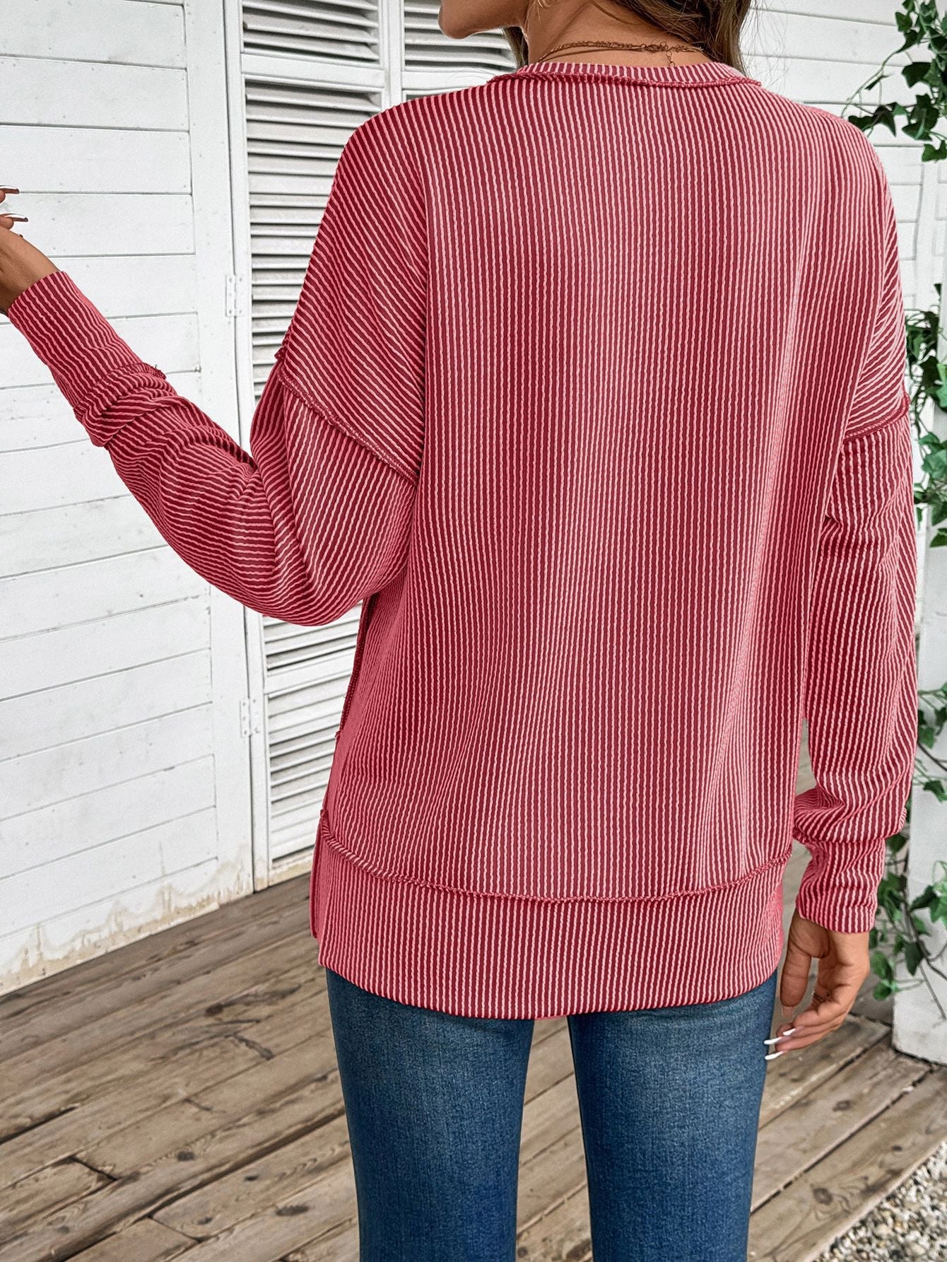 PREORDER: TAILIA RIBBED LONG SLEEVE 11.17.25 osym