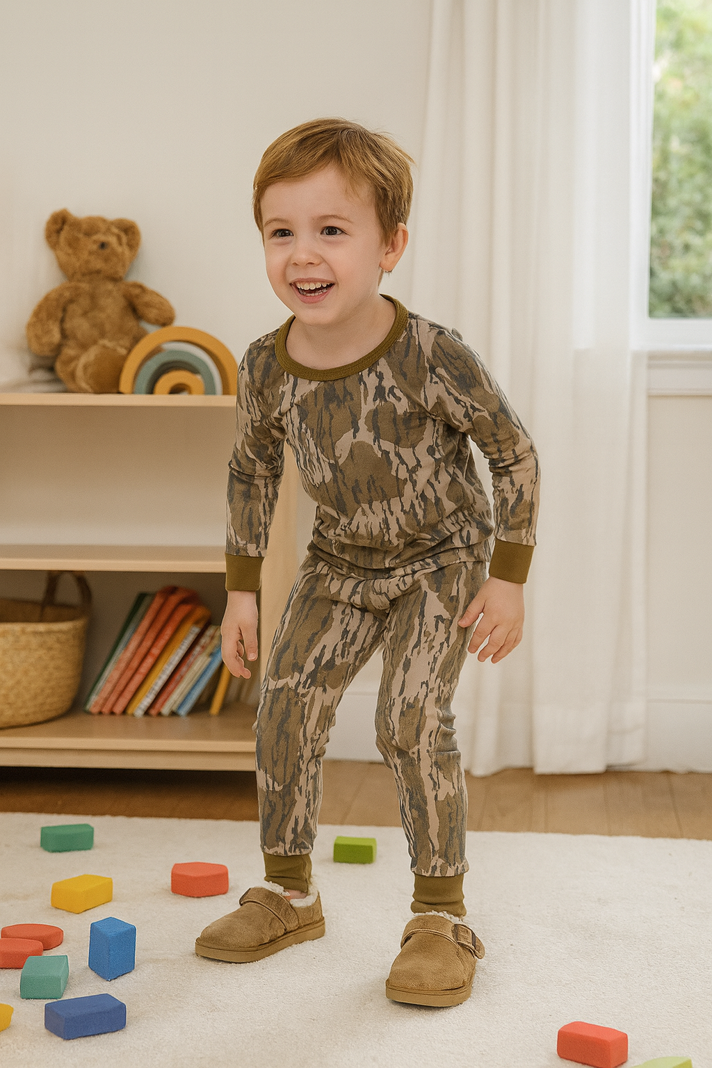 PREORDER: Bottomland or Duck Camo Romper or Set 12.15.24