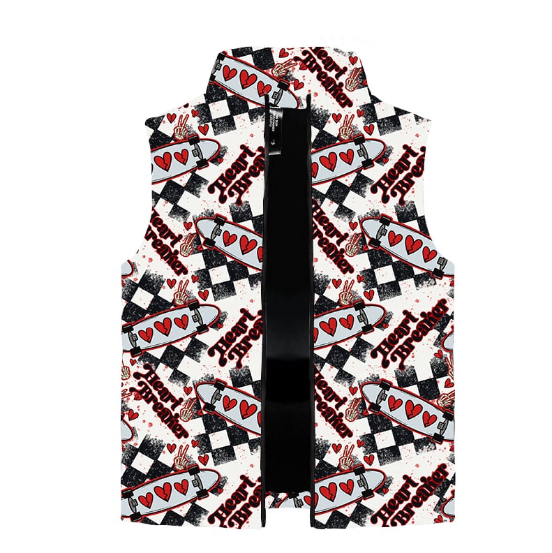 PREORDER: MOMMY ME Puffer Vest (Checkered & Valentines) 12.15.25