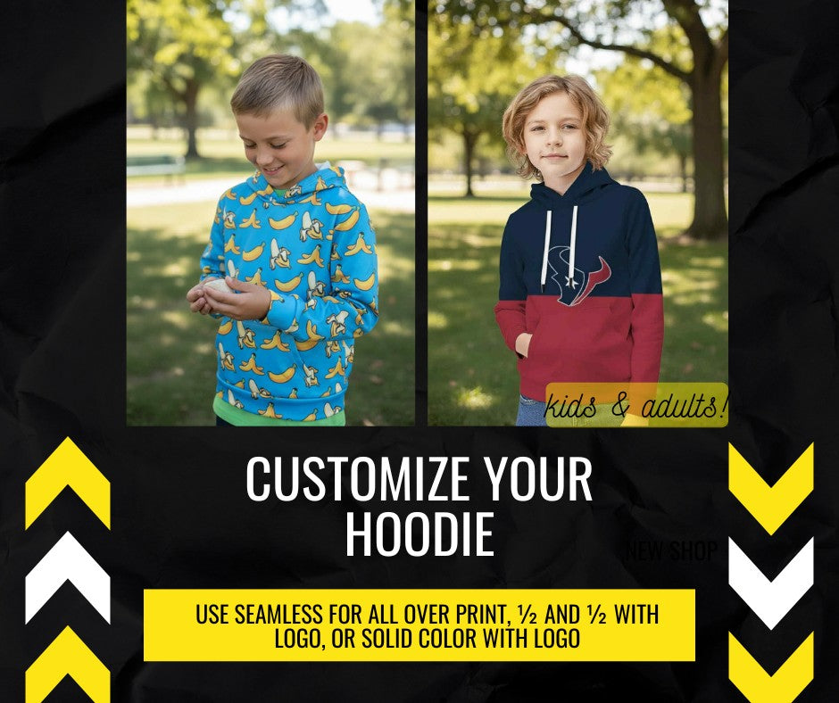 PREORDER: CUSTOM KIDS AND ADULTS HOODIE!  12.15.25