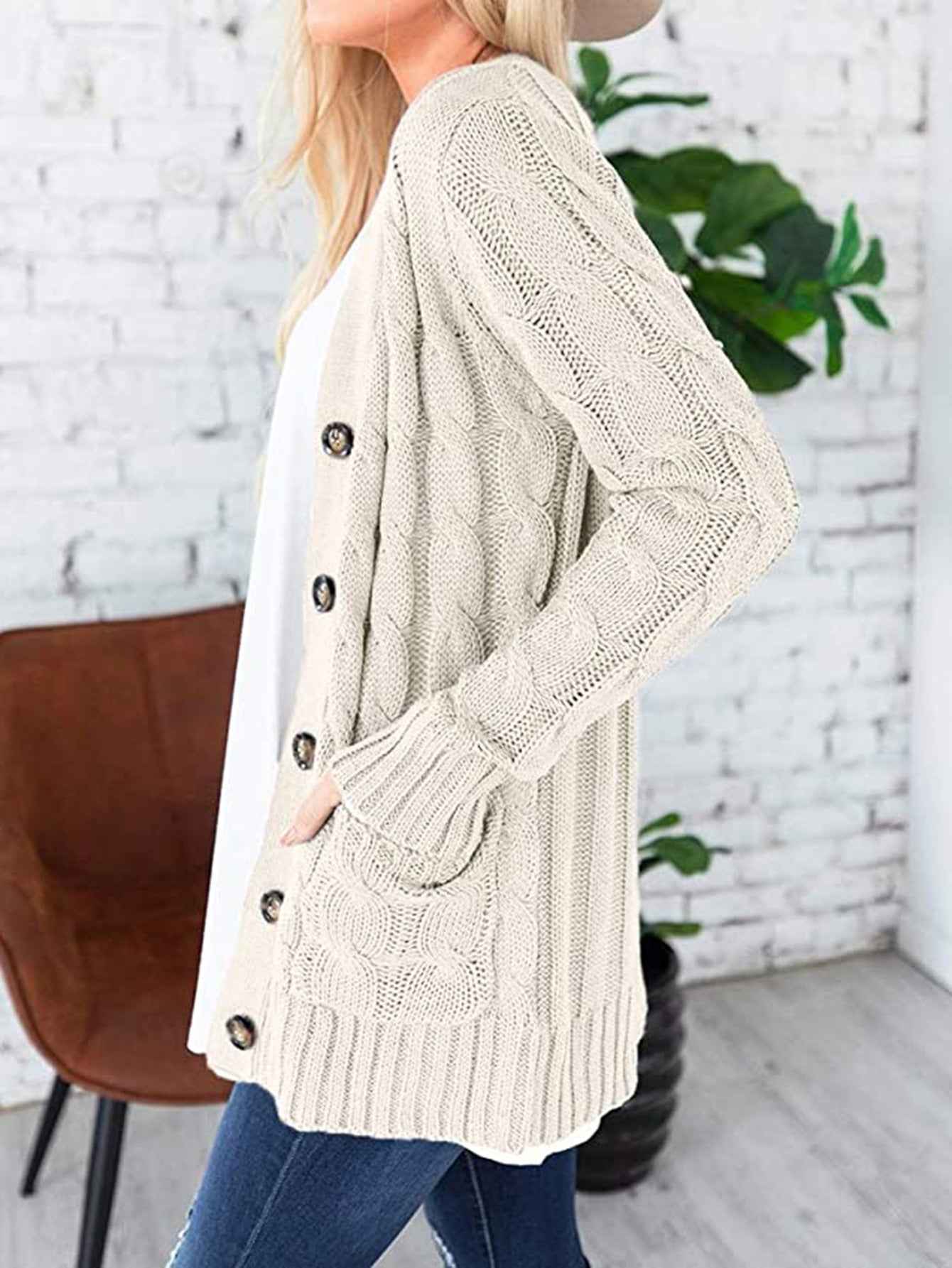 PREORDER: MAGS CABLE KNIT CARDI 11.24.25 OSYM