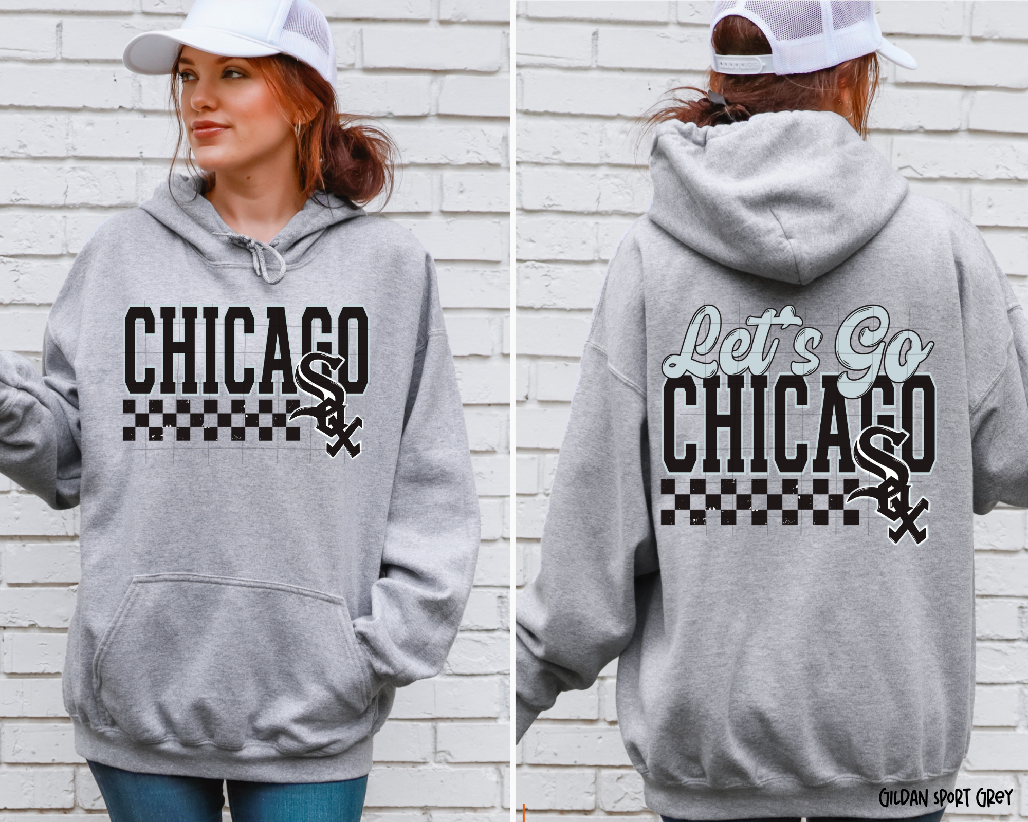 Let's Go Chicago Baseball - Hoodie