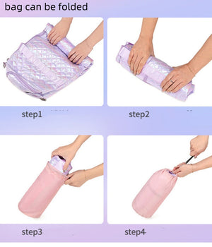 PREORDER: Mermaid Foldable Duffel Bag 5.6.24 OSYM