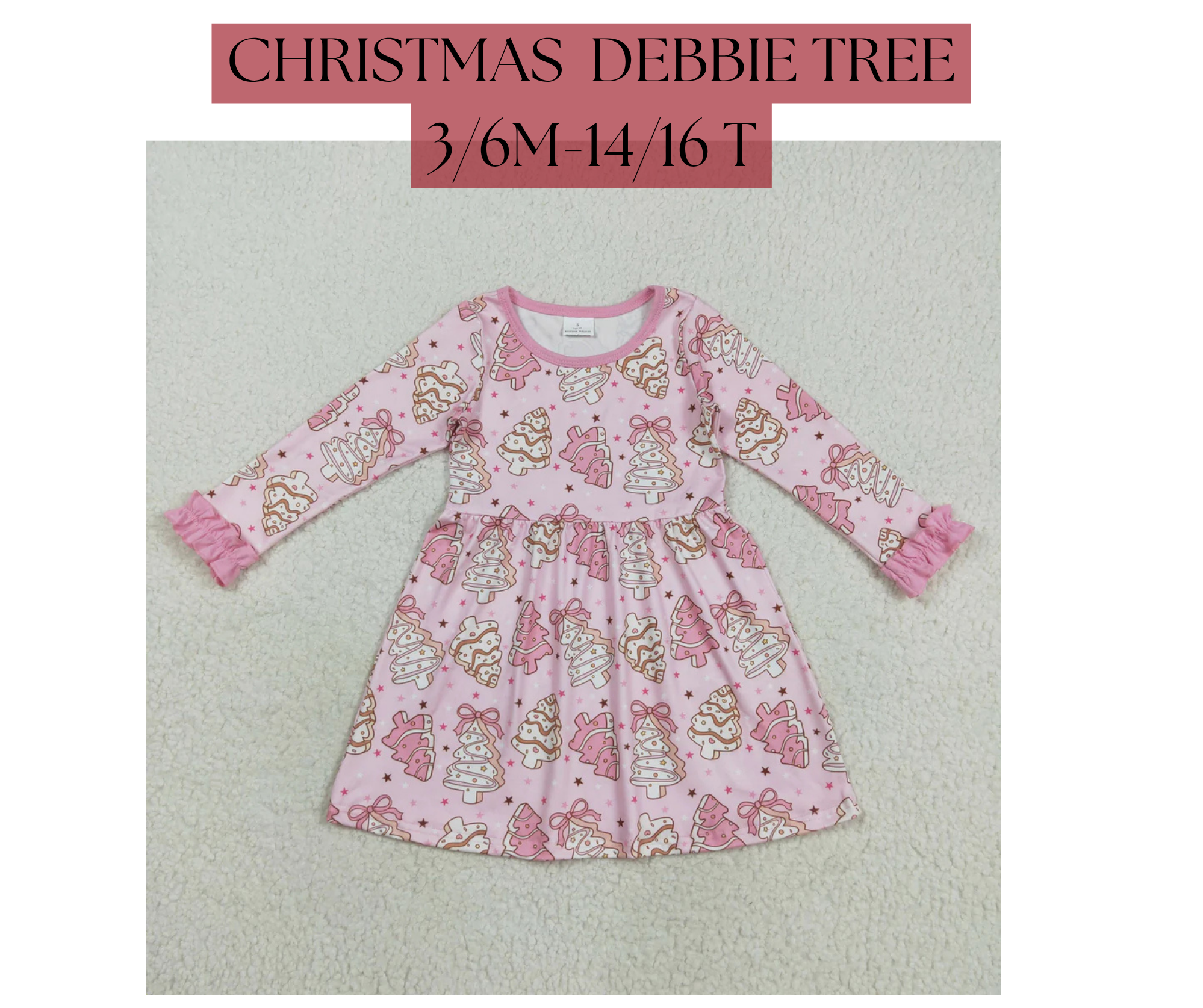 PREORDER: KID CHRISTMAS TWIRL DRESSES 11.17.25