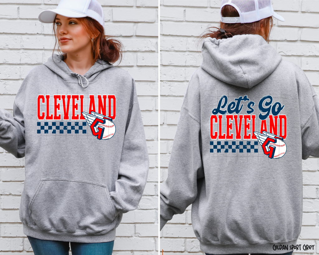 Let's Go Cleveland Baseball - Hoodie