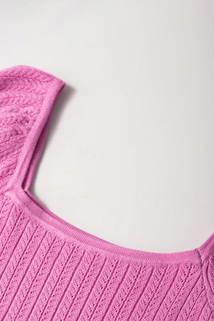 PREORDER: The Winnie Pink Knit Top 1.20.25