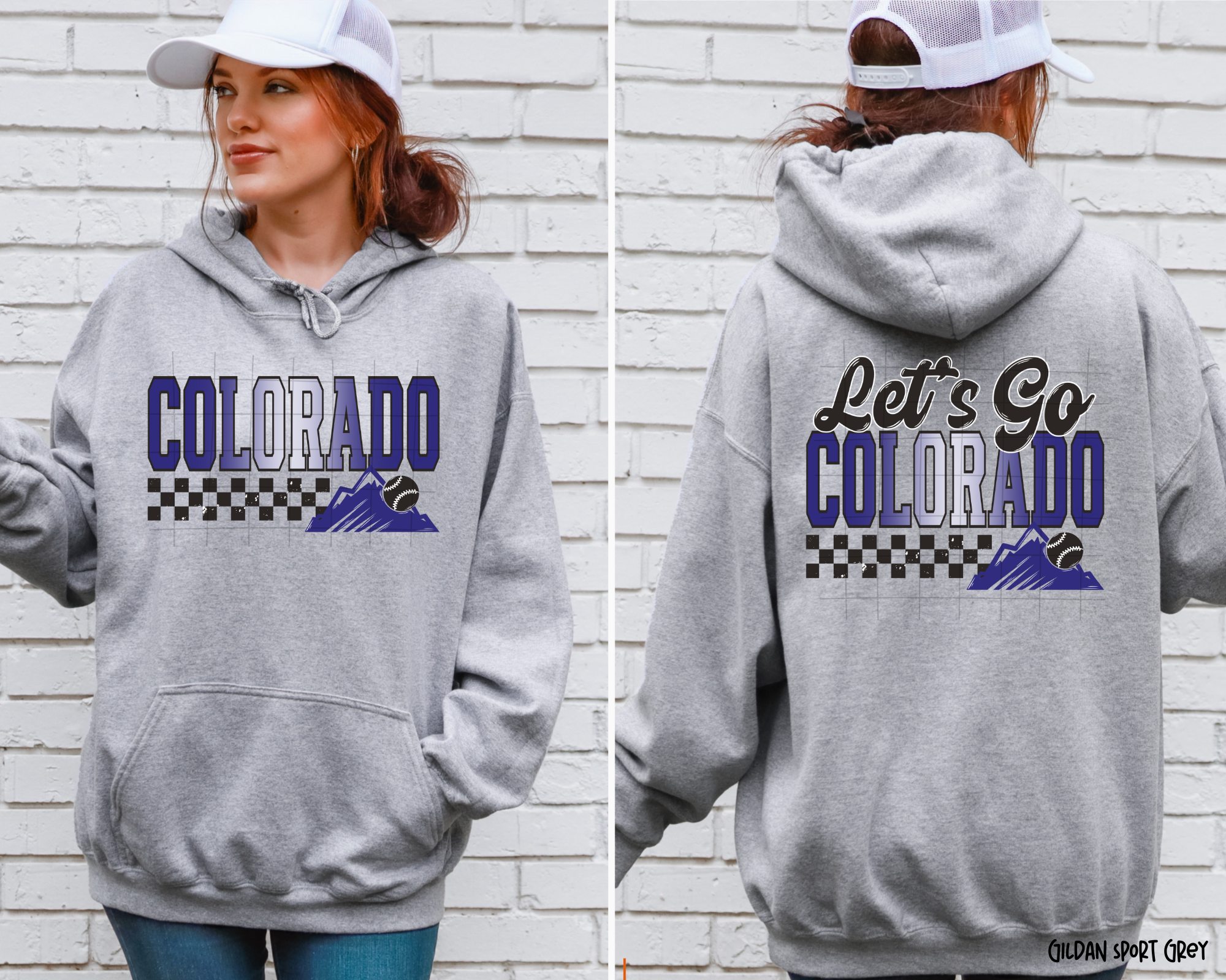 Let's Go Colorado Baseball - Hoodie