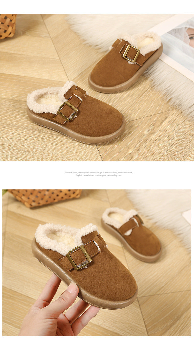 PREORDER: The Daniela Kids Faux Fur Lined Clogs 1.20.25 osym