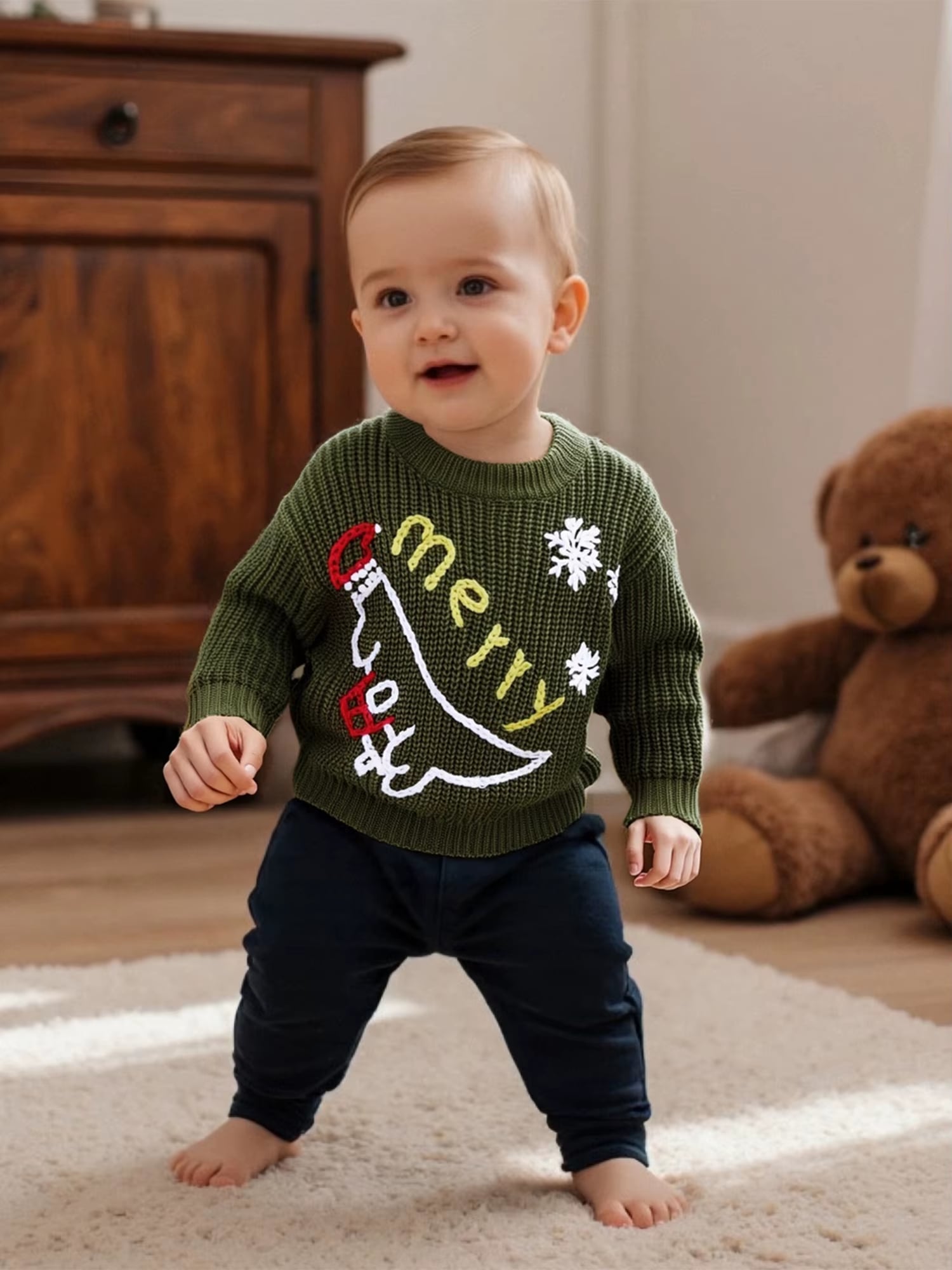 PREORDER: Merry Dino Sweater 11.24.25 OSYM