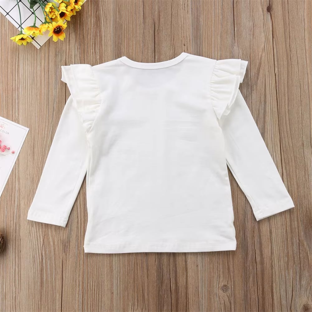 PREORDER: Heart Bell Jumper with Lace Trim & Ruffle Long Sleeve Shirt 1.20.25 osym