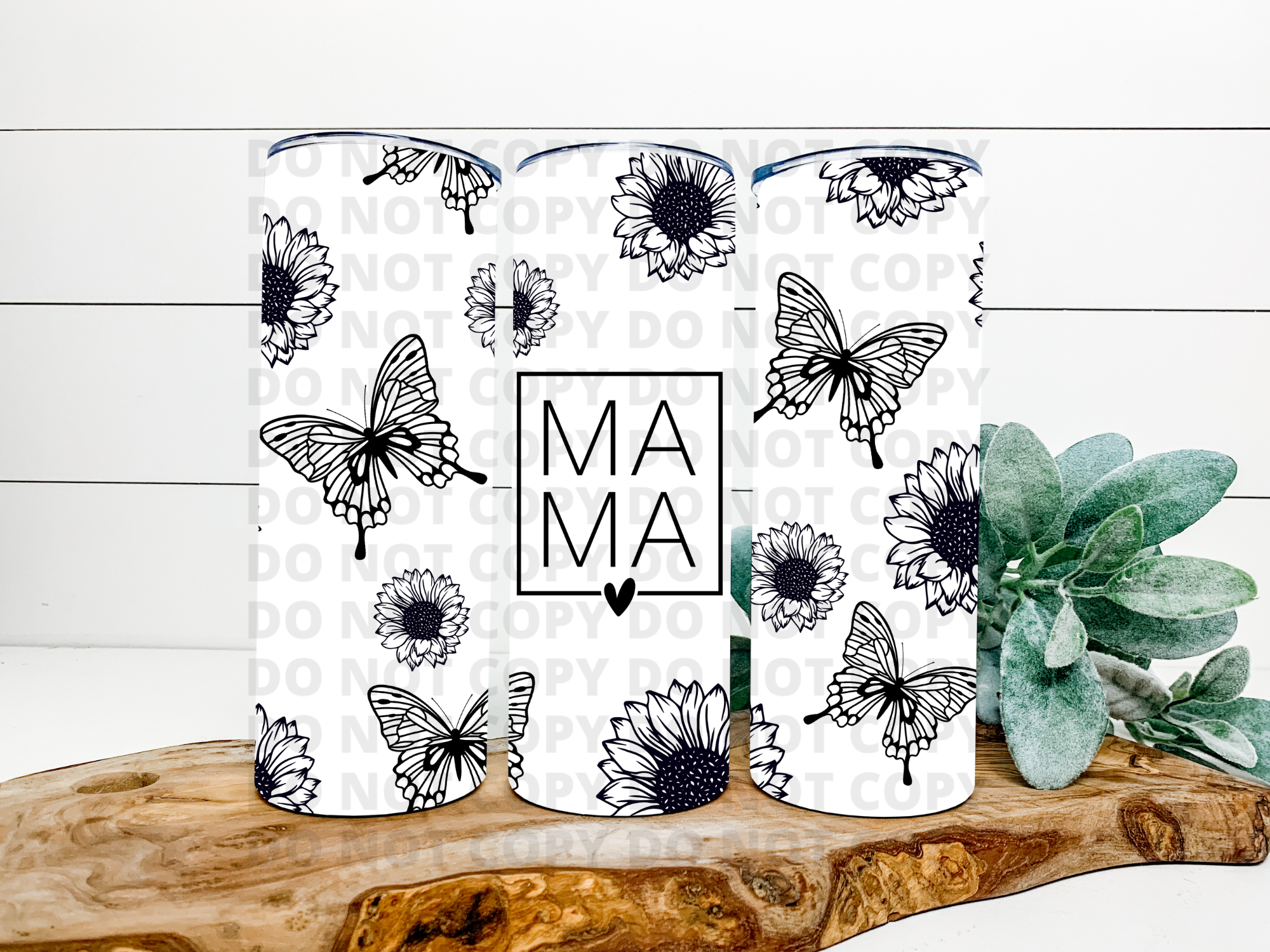 Mama Butterfly Tumbler