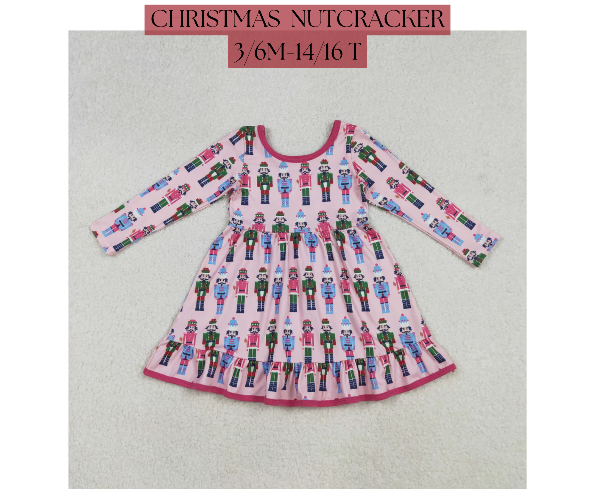 PREORDER: KID CHRISTMAS TWIRL DRESSES 11.17.25