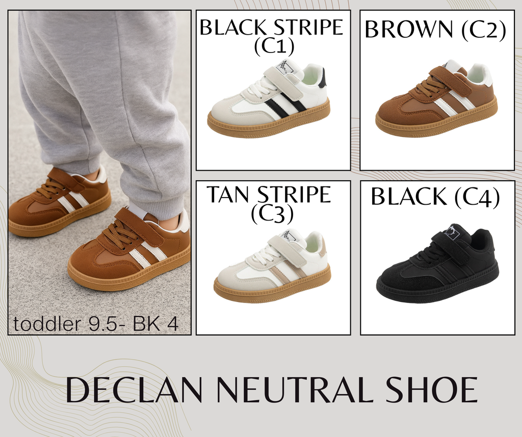 PREORDER: DECLAN Neutral Shoes 11.24.25 OSYM