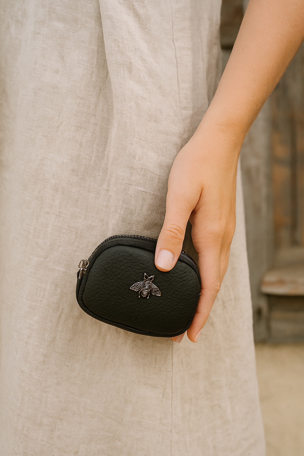 PREORDER: Whimsy Bee coin purse 11.24.25 OSYM