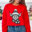 Christmas Cow - Sweatshirt