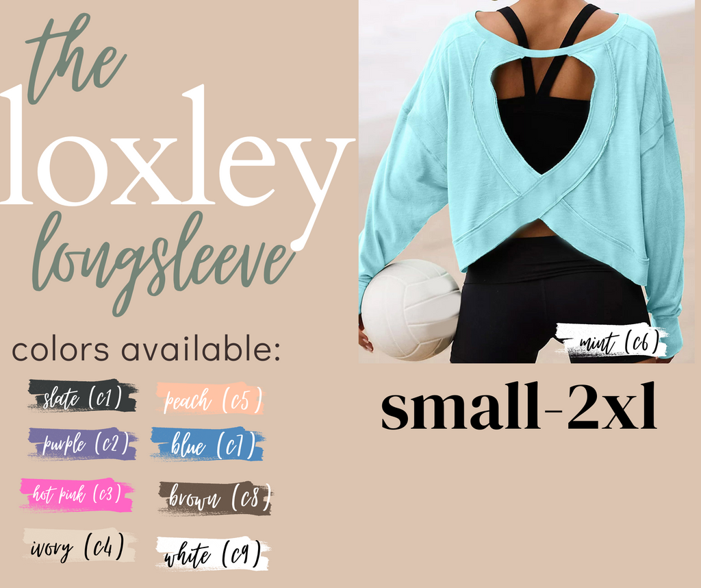 PREORDER: RERUN: Loxley long sleeve 10.13.25 osym